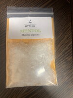 Mentol - kryštály 