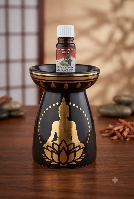 Set aromalampa + santal